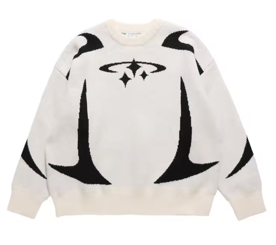 Men's Oversized Graphic Jumper