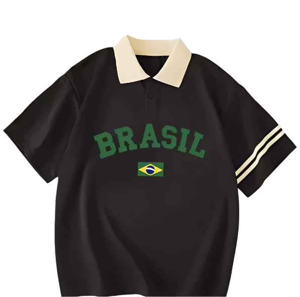 Brazil Polo Tee